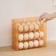 thumbnail image 5 of Contenedor para guardar huevos, soporte plegable para huevos con báscula, diseño compacto multicapa que no ocupa espacio, para una organización eficiente de la cocina y almacenamiento de, 5 of 8