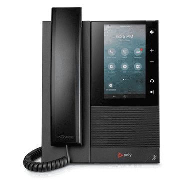 Polycom CCX 500 12-Line Corded VoIP Phone, Black - New