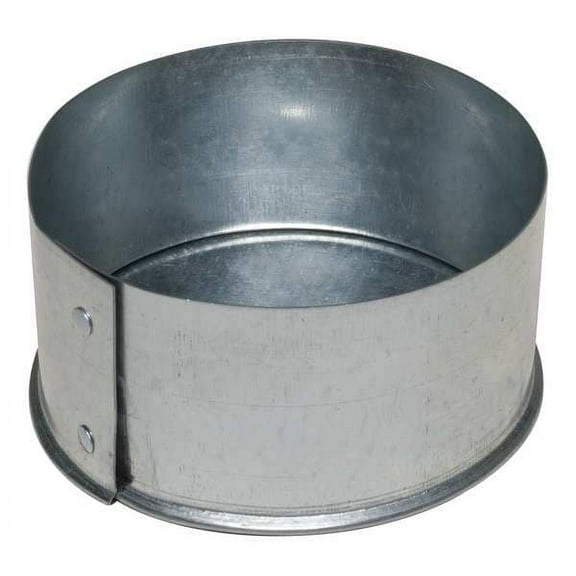 1pack Greenseam GRECP14GA26 End Cap, 14 in Duct Dia, Galvanized Steel, 26 GA, 14 in W x 2 in H