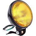 thumbnail image 4 of 12V Headlight Universal Vintage Motorcycle Headlight 5 Inch Round Motorcycle Amber Lens 5 Inch Round Motorcycle, 4 of 5