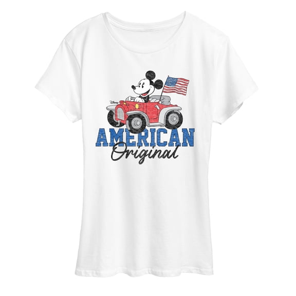 Disney - American Original - Women's Short Sleeve Graphic T-Shirt