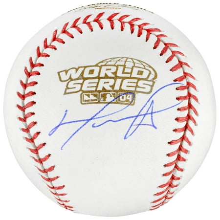 Autographed 2004 World Series Baseball - David Ortiz Boston Red Sox Fanatics Authentic Autographed 2004 World Series Baseball - No Size