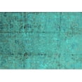 thumbnail image 1 of Ahgly Company Indoor Rectangle Oriental Turquoise Blue Industrial Area Rugs, 8' x 10', 1 of 4