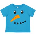 thumbnail image 3 of Inktastic Snowman Face Boys or Girls Toddler T-Shirt, 3 of 5