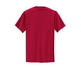 thumbnail image 2 of port & company mens big and tall soft pocket t-shirt, dark green, 4xlt, style, pc55pt, 2 of 4