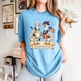 thumbnail image 2 of MuXiKeJi Clothes 250 Anniversary USA Shirt for Women Retro Statue of Liberty Pullover Top Casual Short-Sleeved Patriotic Shirt, 2 of 4