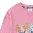 thumbnail image 6 of Paw Patrol Nickelodeon Skye and Everest French Terry Sweatshirt and Skort Skirt Set (Girls), 2 Piece Set, Sizes 3T-7, 6 of 9