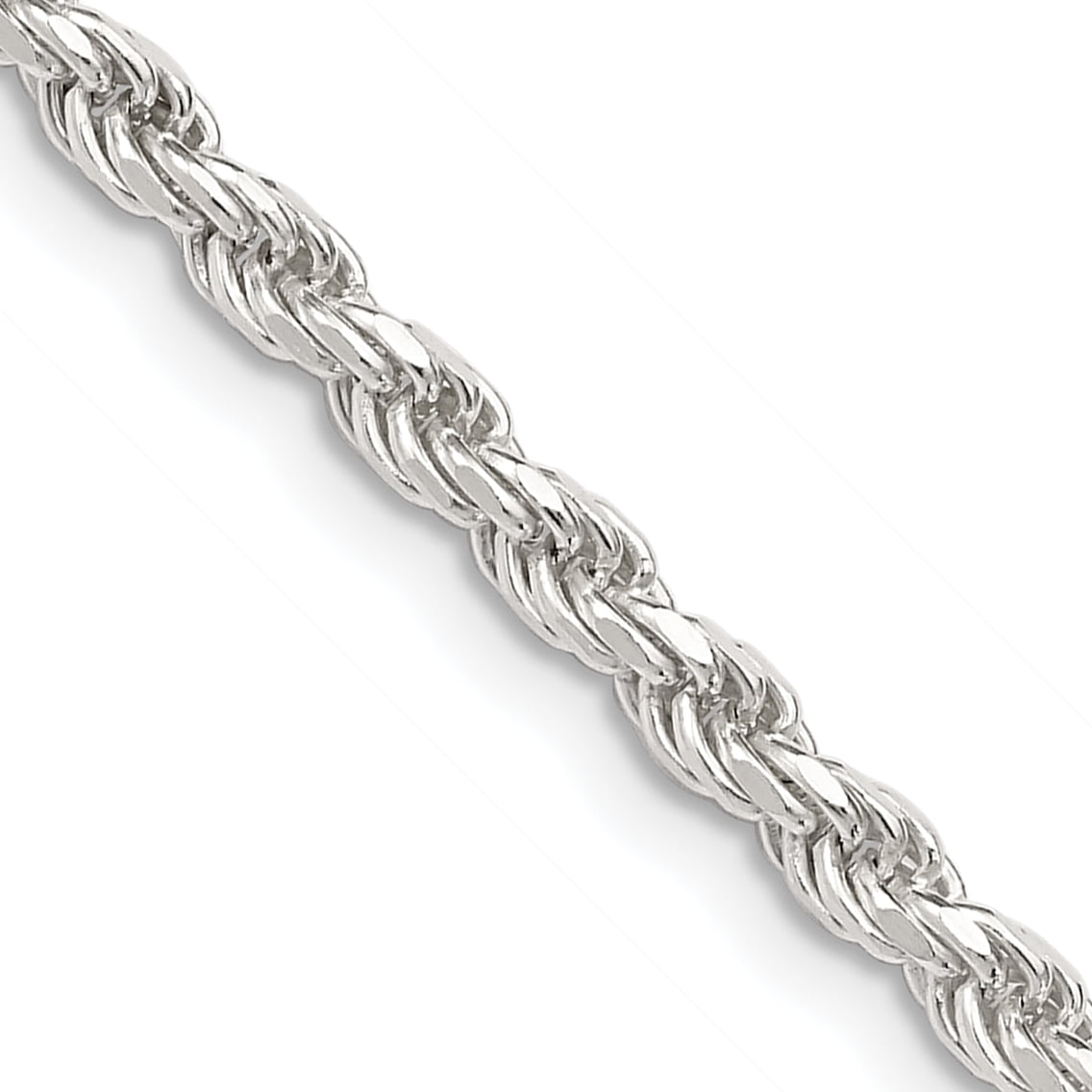 Carat in Karats Sterling Silver 3mm 