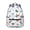 Butterfly and Blue, variant on Butterfly and Watercolor Multicolor Pattern Backpack for School, Cute School Bag with Adjustable Shoulder Straps and Padded Back, 15.3"x11"x7.1"