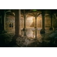 thumbnail image 2 of Kozuh, Primoz 18x13 White Modern Wood Framed Museum Art Print Titled - Water Well, 2 of 4