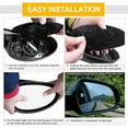 thumbnail image 4 of 1pc ​Left Side Rearview Mirror Glass Heated W/Backing Plate For Opel Corsa D S07, 4 of 4