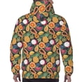 thumbnail image 5 of Hoodies for Men - Tropical Fruits Long Sleeve Comfrt Men'S Fashion Hoodies & Sweatshirts, Sweatshirts for Men Hoodies Pullover Clothing Clothes with Pouch, 5 of 7