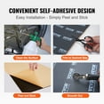 thumbnail image 4 of VEVOR Car Sound Deadening Mat, 200 mil 25 sqft Car Sound Dampening Material, Butyl Automotive Sound Deadener, Noise Insulation and Vibration Dampening Material for Car, 4 of 9
