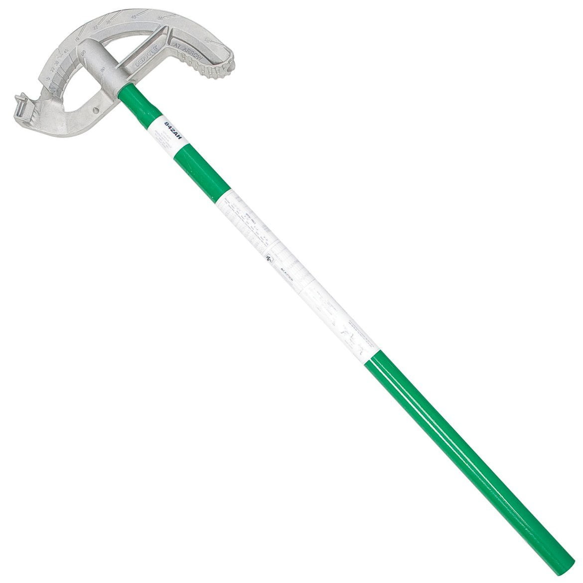 Greenlee 842AH Site Rite Aluminum Hand Bender Head with Handle 1-Inch EMT and 3/4-Inch Rigid