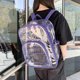 thumbnail image 4 of Soidarity Bolso de hombro impermeable Mochilas de gran capacidad con bolsillos laterales Cartera de paraguas de estudiante para escuela al aire Escalada Violeta Soidarity OD026036-02, 4 of 6