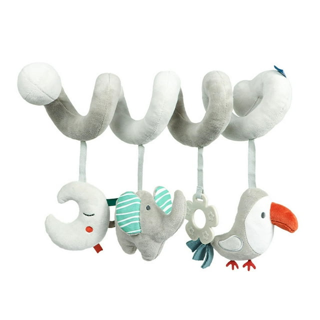 Sonajero Colgante Para Cuna De Bebé, Cochecito En Espiral De Dibujos Animados, Juguete Para Recién Nacido, Regalo único, Pájaro