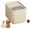 Beige, variant on Airtight Pet Food Storage Container for Dog Cat Food Up to 30lbs Large Dry Food Bin with Measuring Cup Lids for Treats and Other Pets