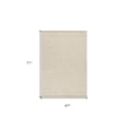 thumbnail image 3 of HomeRoots 572469 4 x 6 ft. Geometric Rectangle Area Rug, Beige, 3 of 5