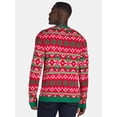thumbnail image 3 of Jolly Sweaters Ugly Christmas Sweater, Men's and Big Men's, Sizes S-3XL, 3 of 5