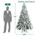 thumbnail image 2 of 7' Christmas Tree with Snow and Decor, 2 of 6