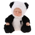 thumbnail image 2 of Hot Cute Plush Sleeping Juguetes Blandos Dormir Bebé Acompañar Juguetes Regalos (Panda) CUTICAT Muñeca de peluche, 2 of 8