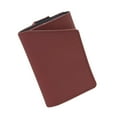 thumbnail image 1 of Tarjetero minimalista Sunnimix Cartera delgada de cuero PU Rojo, 1 of 8