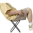 thumbnail image 4 of Lightweight Portable Folding Stool - Compact Aluminum Frame Outdoor Seating for Camping Fishing Picnics and More, 4 of 8
