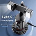 thumbnail image 4 of Q02 360° Rotation Gimbal Stabilizer Selfie Stick Desktop Face Tracking Gimbal with Remote Shutter Holder Bluetooth Light, 4 of 7