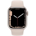 thumbnail image 1 of Apple Watch Serie 7 de 45 Mm (GPS), Caja de Aluminio Starlight y Correa Deportiva Starlight (Reacondicionado), 1 of 2