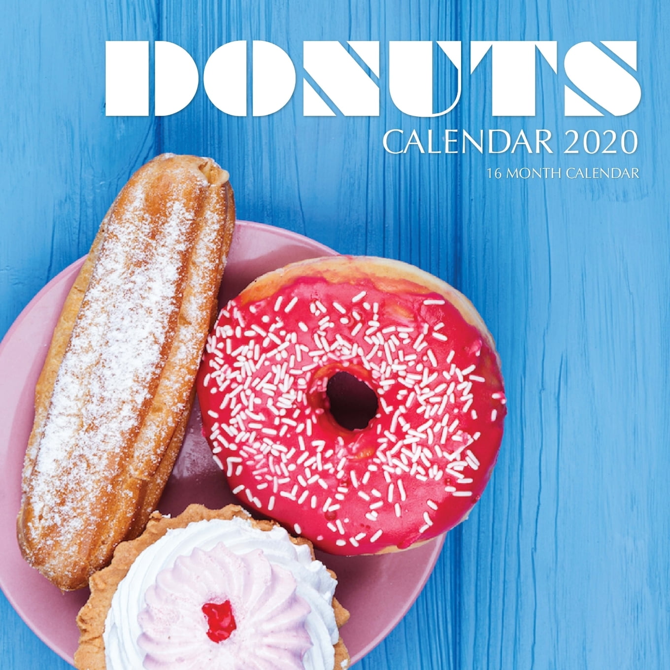 Donuts Calendar 2020 16 Month Calendar
