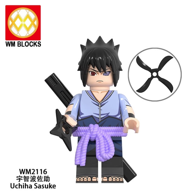 Minifiguras De Anime Naruto Lego Sasuke Construcción TanjirouBlocks Juguetes Para Niños