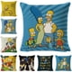 thumbnail image 1 of Fundas de cojín Simpsons Anime decorativas de 45 x 45 cm (8 unidades), 1 of 1