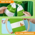 thumbnail image 4 of Dalrosia Wreath Sash for Front Door Wreath Satin Sash Blank Sashes Embroidery Monogram Yard Doorway Indoor Outdoor Wall Ribbon Bow Home Decor, 4 of 5