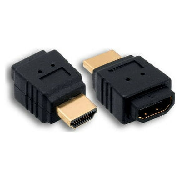 Kentek HDMI Male to Female M/F Port Saver Gender Changer Adapter Gold-Plated Connector Molded