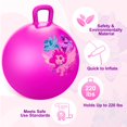 thumbnail image 4 of Hopper Ball ZOOJOY con forma de unicornio, 45 cm, con asa, para niños de 3 a 8 años, 4 of 8