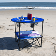 thumbnail image 2 of 28" diameter material round portable  table, 2 of 8