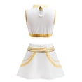 thumbnail image 5 of Sleeveless Top and A-Line Skirt Pop Star Set, Idol Singer Halloween Outfit for Stage Performance Cosplay, 5 of 5