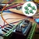 thumbnail image 4 of Conector de bloque de terminales PCB de tornillo 2P con paso de 3,5 mm y pines rectos, 50 unidades, 4 of 8