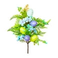 thumbnail image 2 of Árbol de Navidad artificial de 30 cm, mini árbol de escritorio, piñas rojas con bayas, base de arpillera, ideal para casas de campo, plegable y portátil, estructura metálica, para dormitorio, 2 of 6
