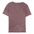 thumbnail image 2 of Camiseta básica jaspeada Reebok para mujer, púrpura, 1X, 2 of 2