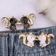 thumbnail image 3 of Ywmsfl 3/6PCS Waist Tightener Pin for Pants with AntiExposed Buckle Brooch Clip Jeans Waist Button Clothing Accessory Nonsewing, 3 of 11