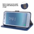 thumbnail image 3 of Mobile Phone Cover for Samsung J7 2017, Cover Premium Pu Leather Tpu Flip Cover Magnetic Closure Card Compartment Stand Function Wallet with Lanyard Protective Cover, 3 of 7
