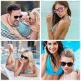 thumbnail image 3 of Sunglasses Ladies Men Retro Polarizers, 2pcs-9, 3 of 4