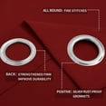 thumbnail image 6 of Easy-Going Thermal Insulated Blackout Curtains for Bedroom, Set of 2 Panels, 6 of 7