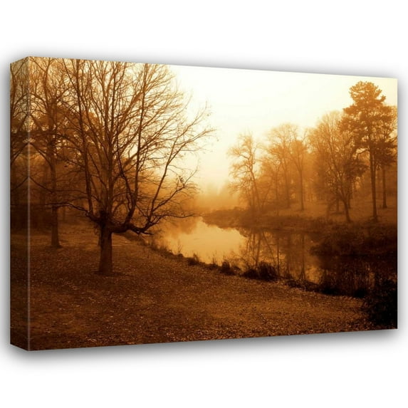 Alan Hausenflock 18x15 Gallery Wrapped Canvas Wall Art Titled - Peaceful II