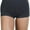 Charcoal Grey, variant on Women's Wide Waistband Rollover Yoga Shorts - True Navy Blue - L