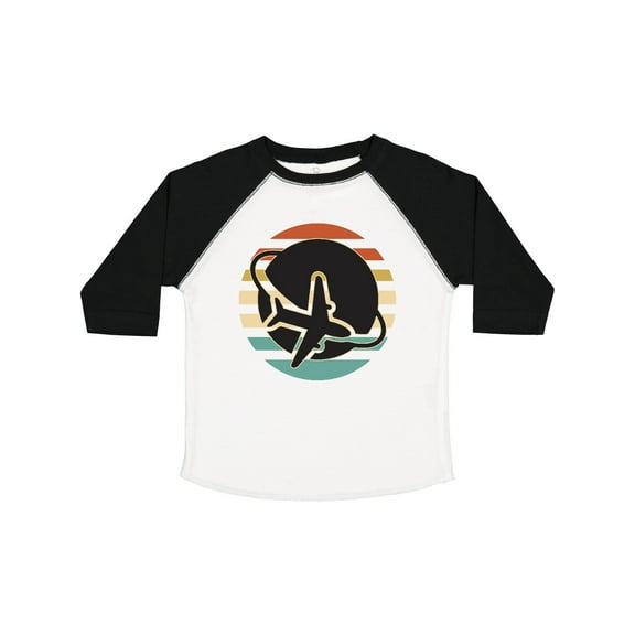 Inktastic Airplane Trip Vintage Travel Boys or Girls Toddler T-Shirt