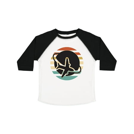 

Inktastic Airplane Trip Vintage Travel Gift Toddler Boy or Toddler Girl T-Shirt