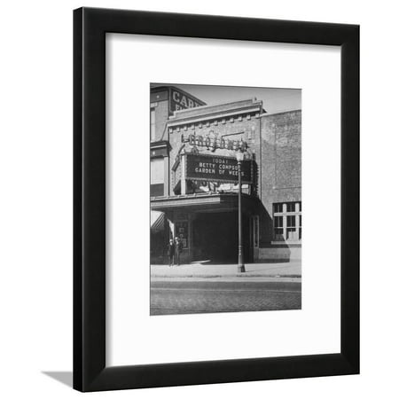 Main entrance, the Broadway Theatre, South Boston, Massachusetts, 1925 Framed Print Wall (Broadways Best South Boston)