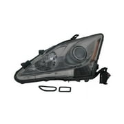 Replacement Depo 324-1101L-US7 Left Headlight For Lexus 06-08 IS350 06-08 IS250